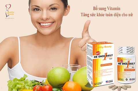 HB ONCE DAILY WOMEN'S MULTI - Bổ sung Vitamin và khoáng chất cho Nữ