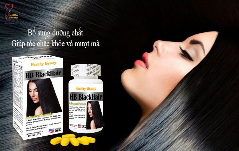 HB Black Hair Ngăn Ngừa Rụng Và Giúp Tóc Đen Khỏe – Healthy Beauty Pharma  Co.,LTD