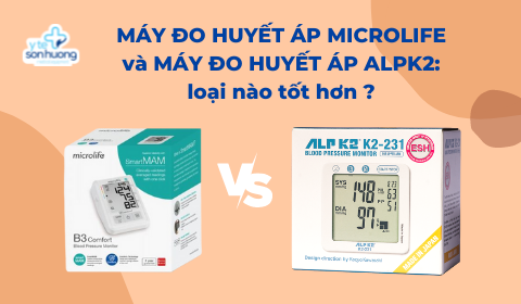 Máy đo huyết áp Microlife và máy đo huyết áp Alpk2: loại nào tốt hơn?
