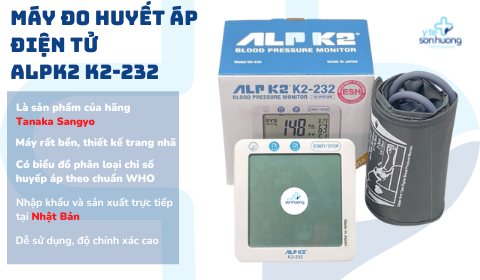 Đánh giá máy đo huyết áp ALPK2 K2-232 đến từ Nhật Bản