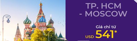 Khám phá mùa hè tại Nga cùng Thai Airways