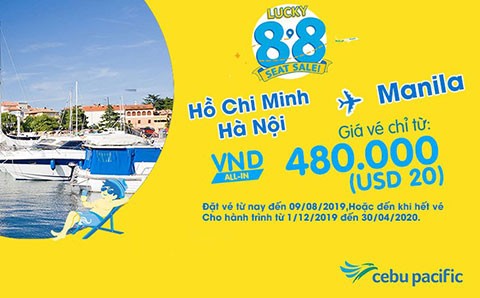 Cebu Pacific air ticket promotion with Flight Travel