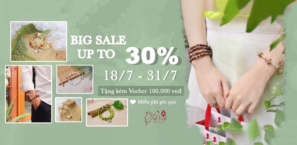 SIÊU SALE Lần đầu tiên nhà Tara giảm đến 30% tới hết 31/7
