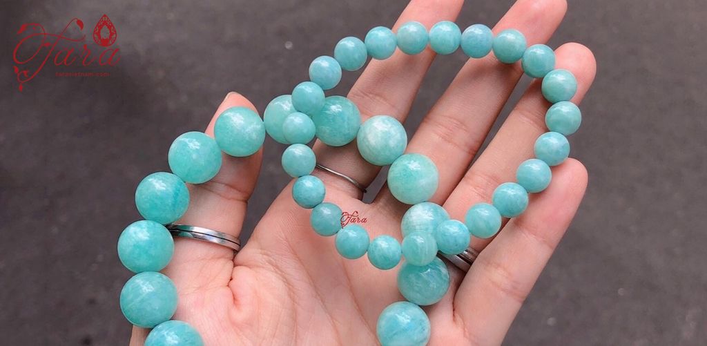 Amazonite - Viên đá mang hơi thở của mùa hè - Công dụng và ý nghĩa phong thuỷ