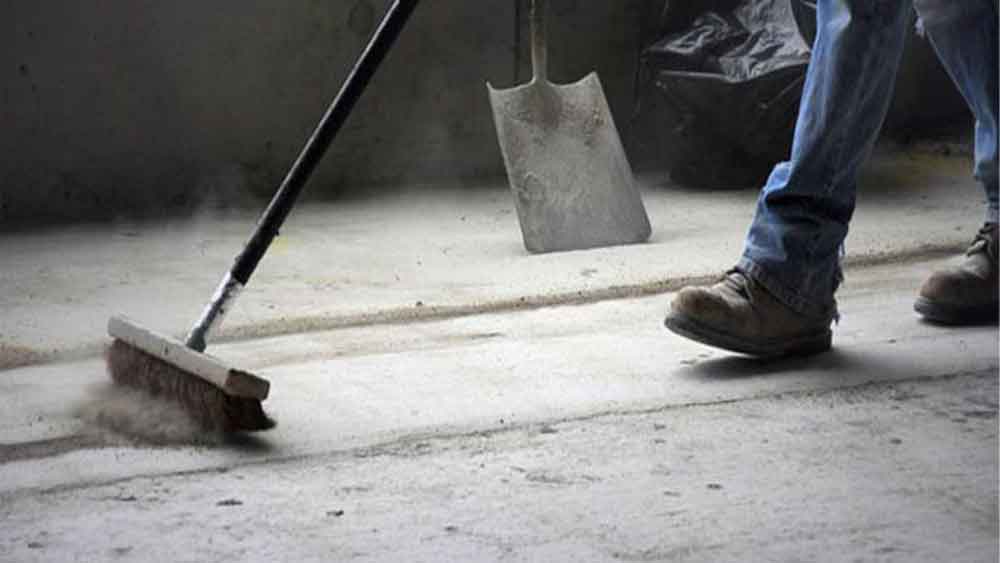 Chuẩn bị bề mặt thi công