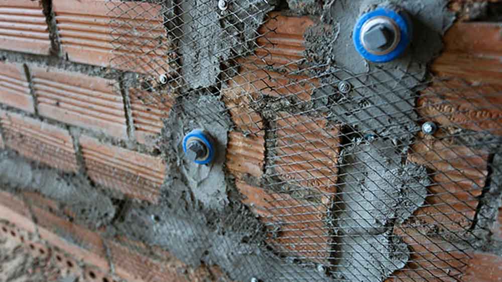 Lưới mắt cáo làm xây tô tường