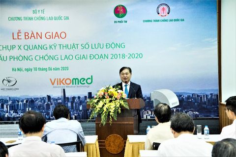 Lễ bàn giao Hệ thống xe X-Quang KTS lưu động (giai đoạn II) VIKOMED & Bệnh viện Phổi Trung ương