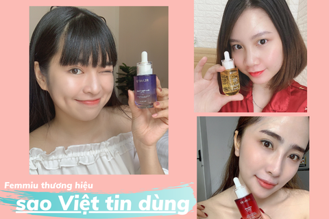Femmiu - Thương hiệu mỹ phẩm được nghệ sĩ Việt tin dùng