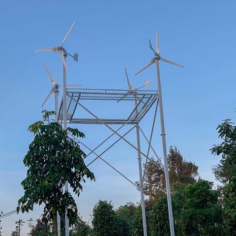 Công trình Điện Gió 4kW - Lâm Đồng