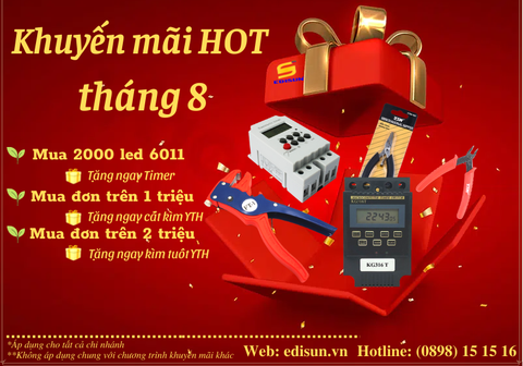 KHUYẾN MÃI HOT THÁNG 8