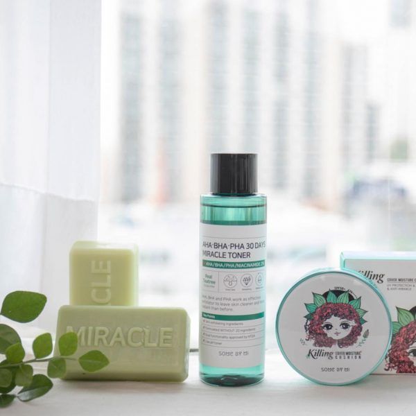 Bộ Đôi Thần Thánh Quét Sạch Mụn Chỉ Trong 30 Ngày – Miracle AHA- BHA- PHASon Kem Lì A’pieu True Matt FluidChe khuyết điểm Maybelline – Superstay Better Skin Concealer CorrectorSon The Saem Saemmul Mousse Candy TintMaybelline Baby Skin Pore Eraser
