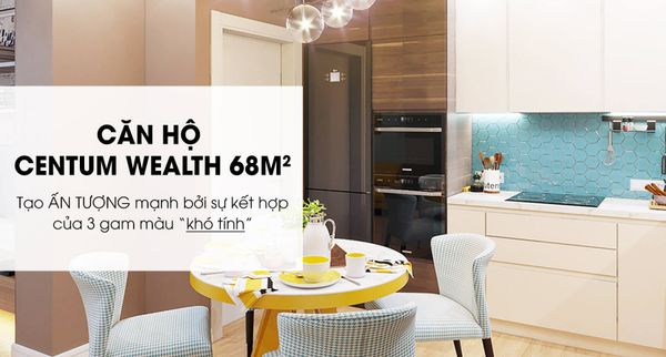 Căn Hộ Centum Wealth 68m2 - 2PN Modern
