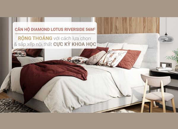 Căn Hộ Diamond Lotus Riverside - 2PN