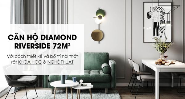 Căn Hộ Diamond Riverside 72m2 - 2PN Modern