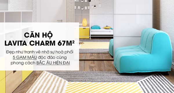 Căn Hộ Lavita Charm 67m2 - 2PN Scandinavian Modern