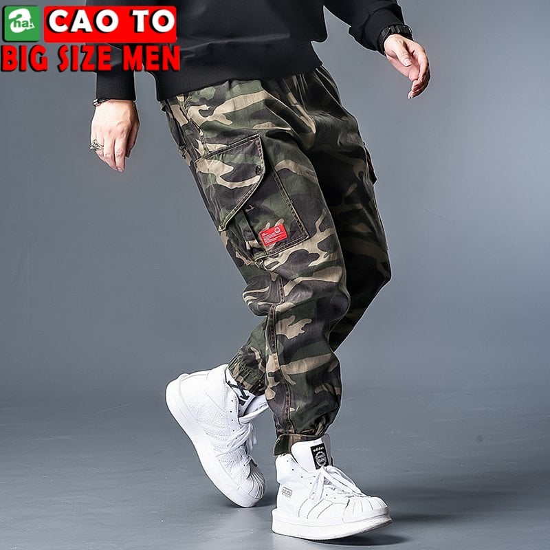 Quần Kaki Xanh Rằn Ri Big Size Men Hàng Chính Hãng Chất Lượng Cao Cho Người Ngoại Cỡ