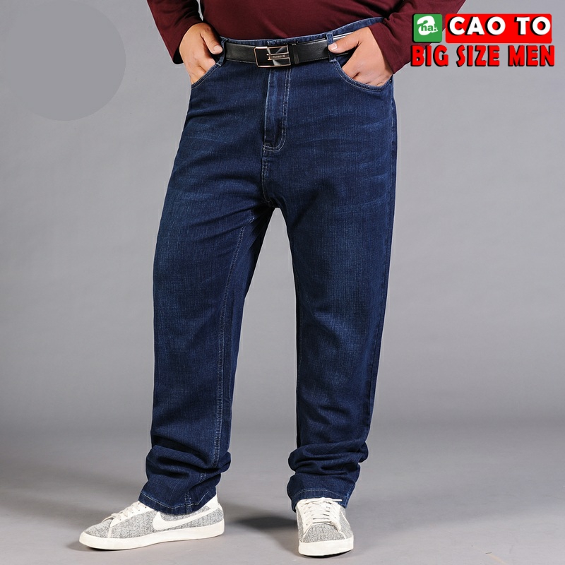 Quần Jeans Xanh Big ize Men