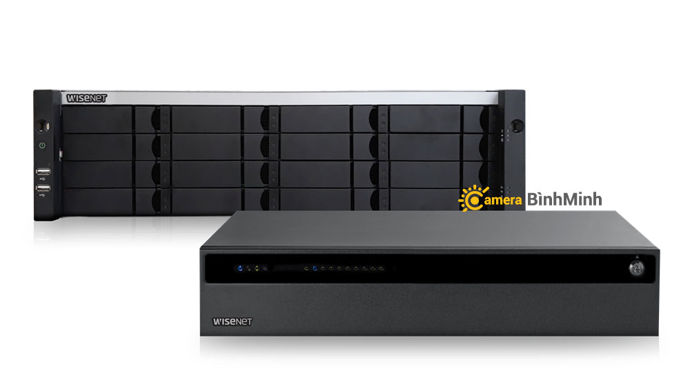 Ra mắt đầu ghi NVR 72 Kênh & 128 Kênh Wisenet Hanwha (Samsung Techwin)