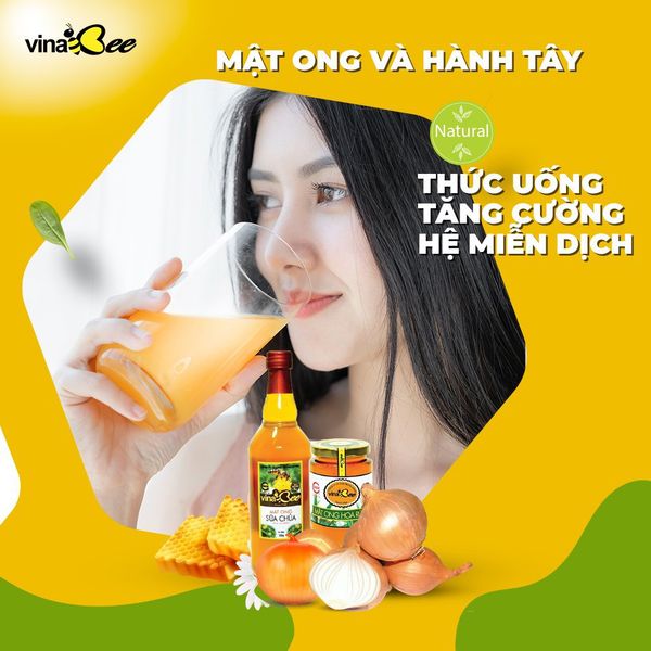 MẬT ONG VÀ HÀNH TÂY – THỨC UỐNG TĂNG CƯỜNG HỆ MIỄN DỊCH