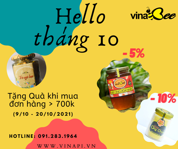 CHƯƠNG TRÌNH KHUYẾN MẠI THÁNG 10