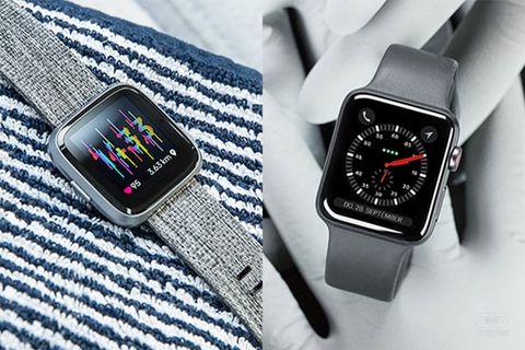 Nên mua đồng hồ thông minh Apple Watch 3 hay Fitbit Versa