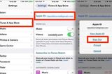 Hướng dẫn cách xóa ID Apple cũ trên Iphone
