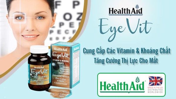 Viên uống bổ mắt HealthAid EyeVit