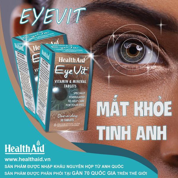 Viên uống bổ mắt HealthAid EyeVit