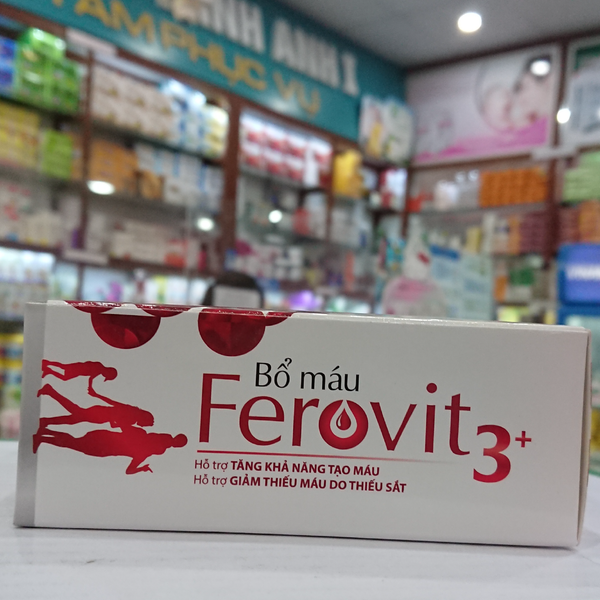 bổ máu Ferovit 3+ Anphaco