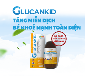 Siro tăng sức đề kháng GlucanKid