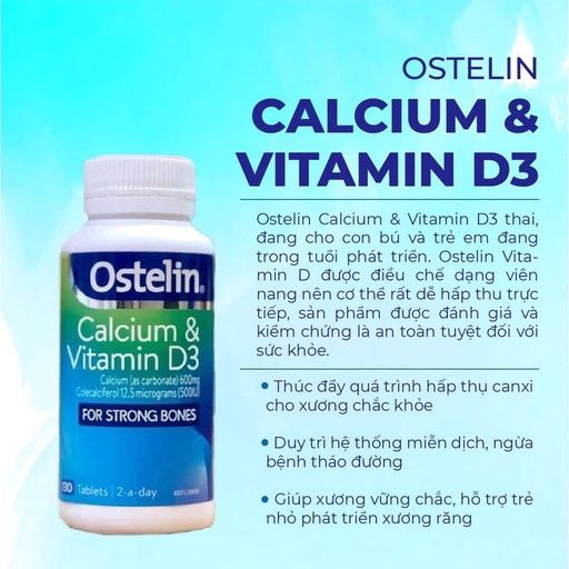 Ostelin Vitamin D calcium
