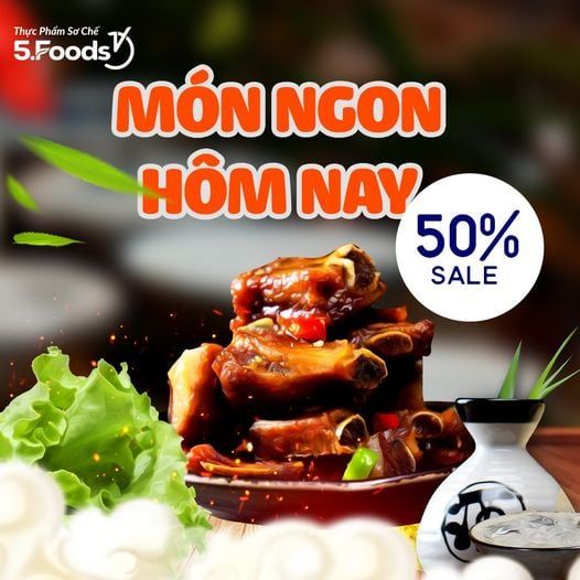MÓN NGON TIỆN LỢI - GIẢM GIÁ TỚI 50%