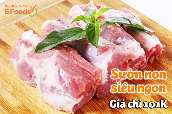 SƯỜN NON SIÊU NGON GIÁ CHỈ 101K !