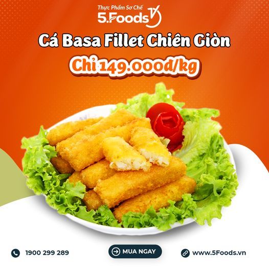 ĂN ĐÃ MIỆNG VỚI CÁ BASA FILLET CHIÊN GIÒN