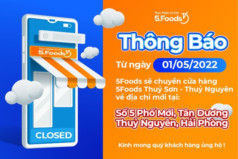 🏪THÔNG BÁO; CHUYỂN ĐỊA ĐIỂM CỬA HÀNG