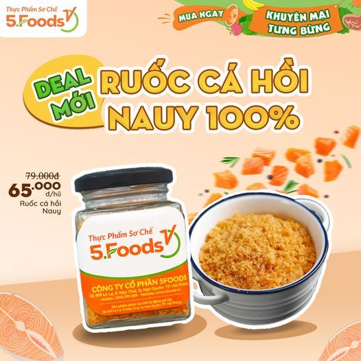 RUỐC CÁ HỒI NAUY CHỈ #65K - BỔ SUNG OMEGA 3 & DHA
