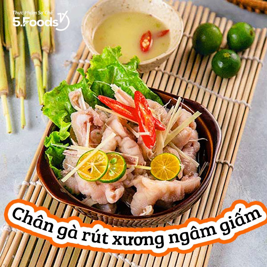 Chân Gà Rút Xương Ngâm Giấm - Món nhậu đỉnh cao