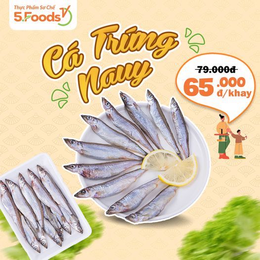 SĂN DEAL NGAY - CÁ TRỨNG NAUY CHỈ CÒN #65K