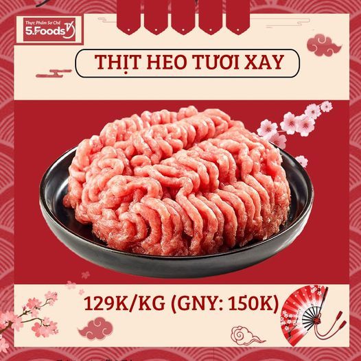 BIẾN TẤU THỊT XAY 5FOODS - ĐỦ MÓN NGON CHO BÉ YÊU