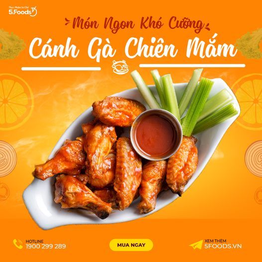 CÁNH GÀ CHIÊN MẮM - CÁNH GÀ SALE 50%😍