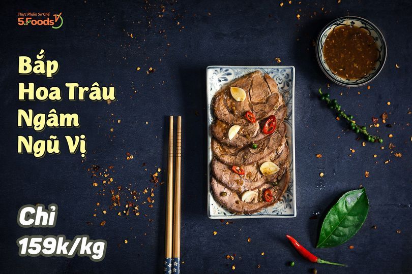 BẮP HOA TRÂU NGÂM NGŨ VỊ - MÓN NHẬU TUYỆT ĐỈNH