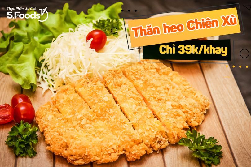 THĂN HEO CHIÊN XÙ - CỰC ĐỈNH CHO BỮA TRƯA