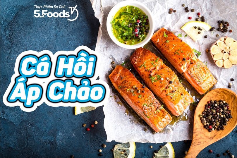 🤗CHỐNG DỊCH HEALTHY - CÁ HỒI ÁP CHẢO ÍT BÉO🤗