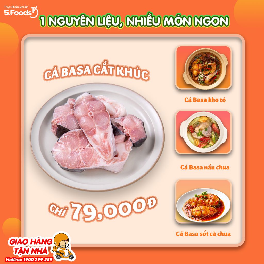 THƯỞNG THỨC NGAY CÁ BASA NGẬP TRÀN DINH DƯỠNG - MỘT NGUYÊN LIỆU, NHIỀU MÓN NGON