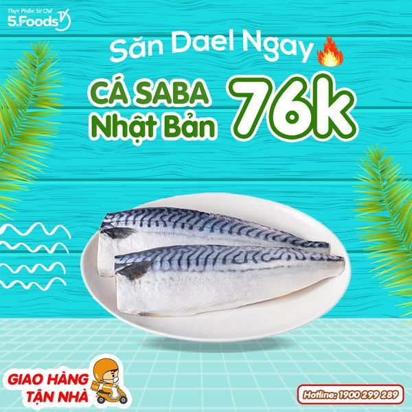 NGON! ĐƠN GIẢN VÌ ĐÓ LÀ CÁ SABA NHẬT