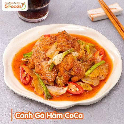 Cánh Gà Hầm Coca, các bác thử qua chưa?
