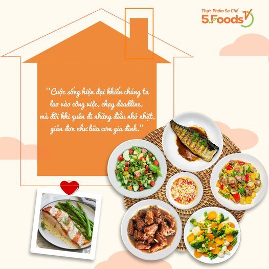 BỮA CƠM GIA ĐÌNH THÊM TRỌN VẸN NHỜ CÓ 5FOODS