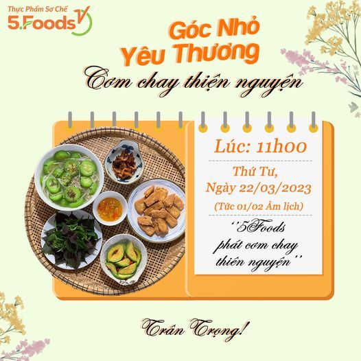 CƠM CHAY THIỆN NGUYỆN - 22/03/2023