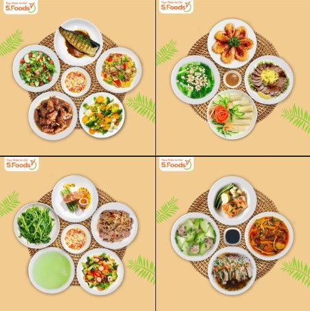 MÓN NGON TỪ 5FOODS, CHUẨN CƠM MẸ LÀM