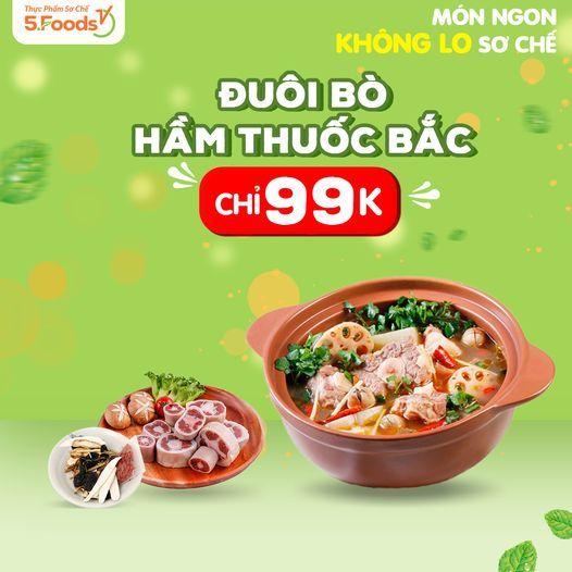 ĐUÔI BÒ HẦM THUỐC BẮC bổ dưỡng chỉ 𝟗𝟗𝐊!!!